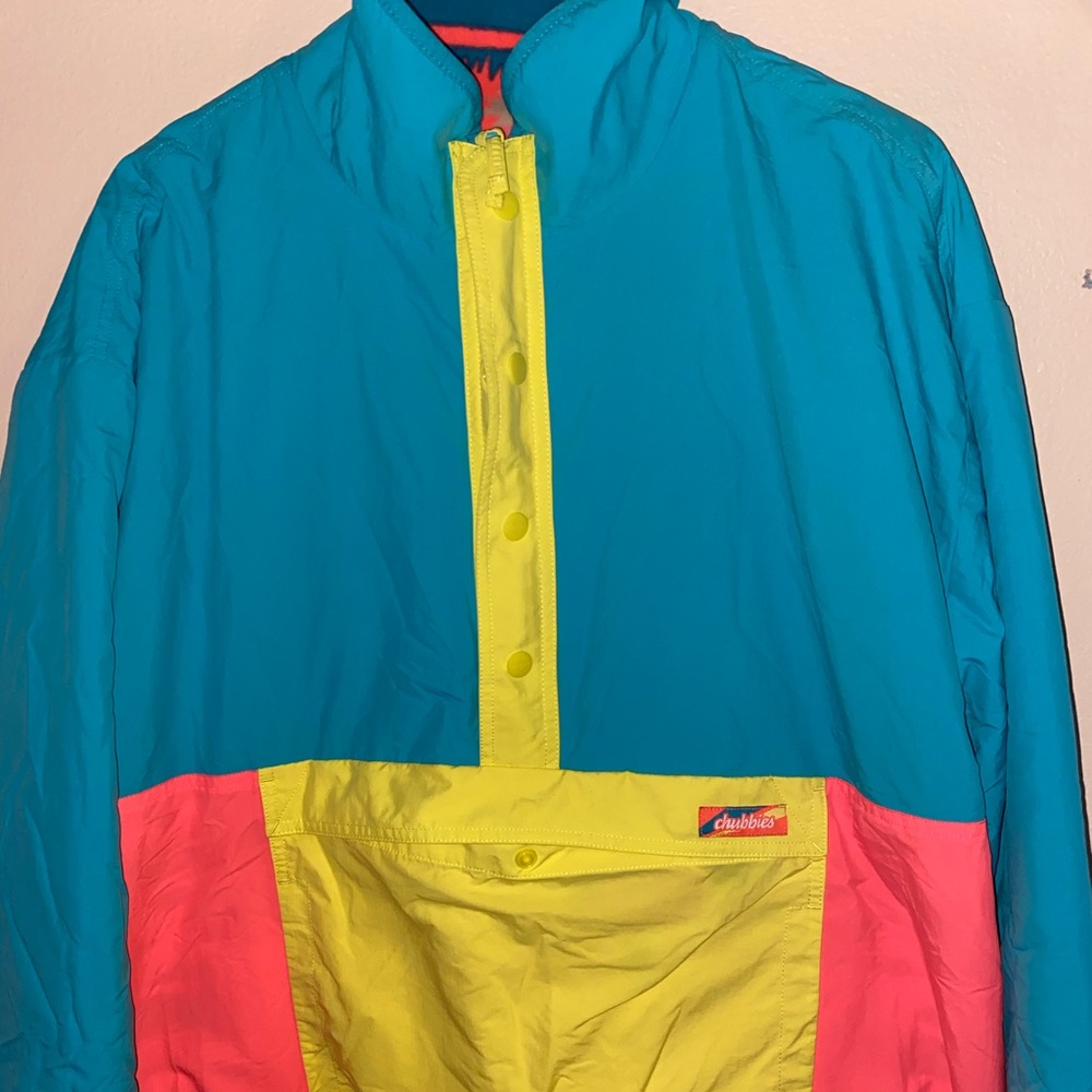 two sided vintage windbreaker